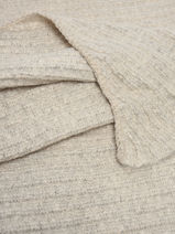 Sjaal Pieces Beige pyron 17105988-vue-porte