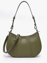 Cross Body Tas Juliette Leder Le tanneur Groen juliette TJET1050