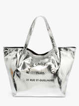 Schoudertas Rsg Metallic Karl lagerfeld Zilver rsg A4W50054