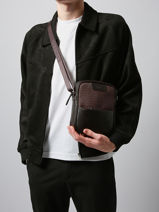 Cross Body Tas Light Etrier Bruin light ELIS729S-vue-porte