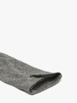 Handschoenen Isotoner Grijs women gloves 85357-vue-porte