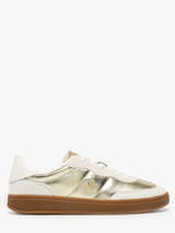 Sneakers Uit Leder Tommy hilfiger Goud women 90260HT