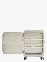Uitbreidbare Handbagage Samsonite Beige paralux hs 156523-vue-porte