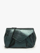 Cross Body Tas Suzon M Minuit Leder Paul marius Groen minuit SUZOMMIN