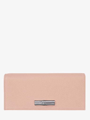 Longchamp Le roseau Portefeuille Bruin