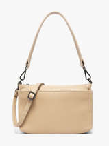 Cross Body Tas Caviar Leder Milano Beige caviar CA25066