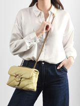 Cross Body Tas Love Bag Puff Pinko Groen love bag puff A0F2-vue-porte