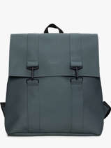 Msn Bag - Rugzak 1 Compartiment Met 15" Laptopvak Rains Blauw city 13300