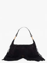 Schoudertas Mathilde Leder Vanessa bruno Zwart mathilde 12V40922