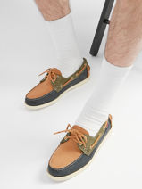 Bootschoenen Uit Leder Sebago Veelkleurig men 7111M2W-vue-porte