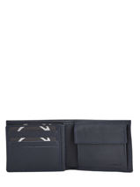 Portefeuille Leder Madras Etrier Blauw madras EMAD121-vue-porte