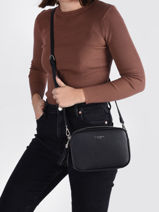 Cross Body Tas Grained Miniprix Bruin grained HOWARD-vue-porte