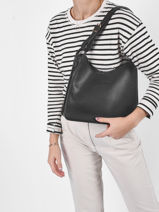 Longchamp Le foulonn Schoudertas Zwart-vue-porte