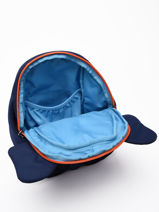 Rugzak Affenzahn Blauw large friends AFZ-FAL3-vue-porte