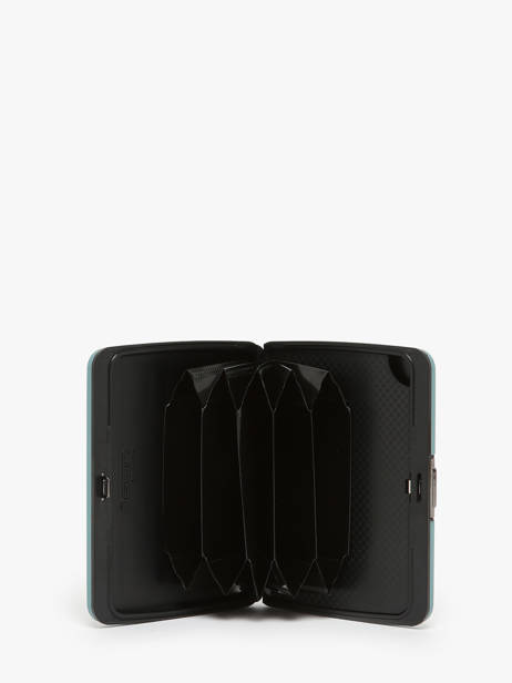 Kaarthouder Leder Ogon Blauw matte MAT ander zicht 1