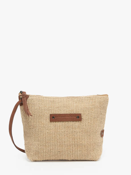 Cross Body Tas Over The Rainbow Raphia Le voyage en panier Beige over the rainbow PM457