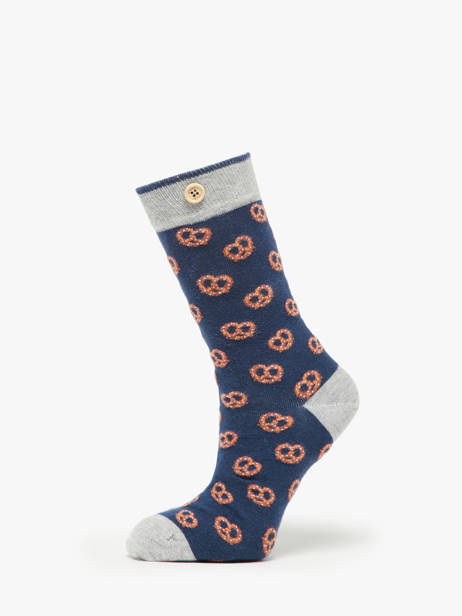 Sokken Cabaia Blauw socks men MAT