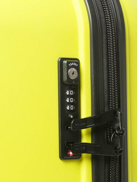 Harde Reiskoffer Belmont + Delsey Groen belmont + 3861826M ander zicht 1