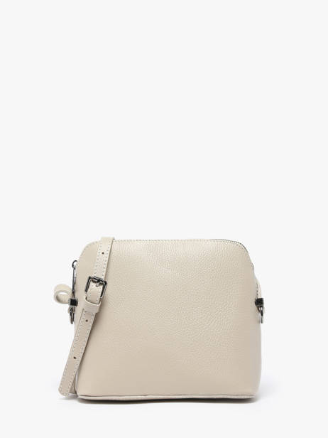 Cross Body Tas Caviar Leder Milano Beige caviar CA240614