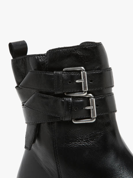 Enkellaarsjes Uit Leder Mjus Zwart women L44201 ander zicht 3