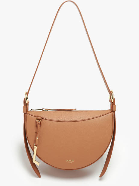 Cross Body Tas Faubourg Leder Lancel Bruin faubourg A13525