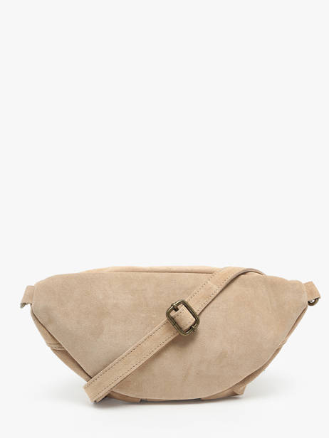 Heuptasje Milano Beige velvet VE24119 ander zicht 4
