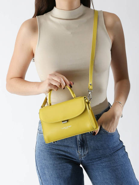 Cross Body Tas S Suave Leder Lancaster Geel suave even 16 ander zicht 1