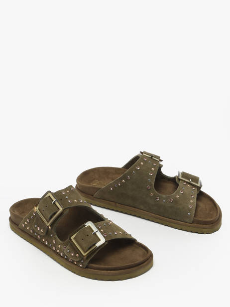 Slippers Fusbett Colors of california Groen women HCBIOW05 ander zicht 1