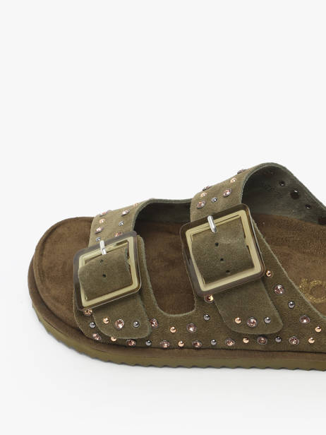 Slippers Fusbett Colors of california Groen women HCBIOW05 ander zicht 2