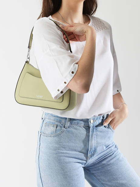 Schoudertas Danni 26 Leder Lauren ralph lauren Groen danni 31883768 ander zicht 1