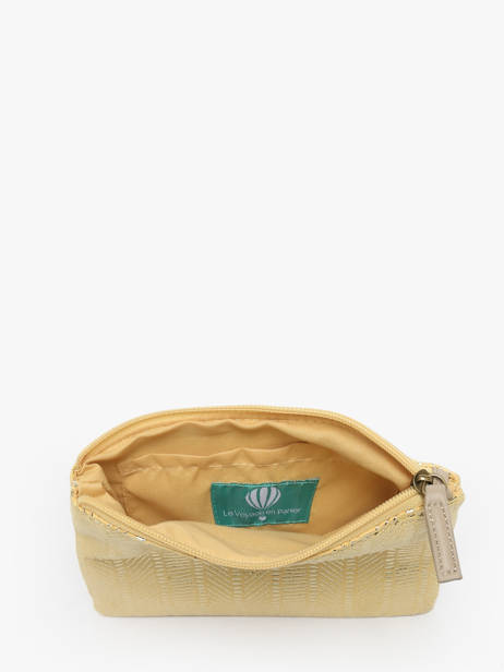 Etui Le voyage en panier Geel guimauve PM539 ander zicht 1