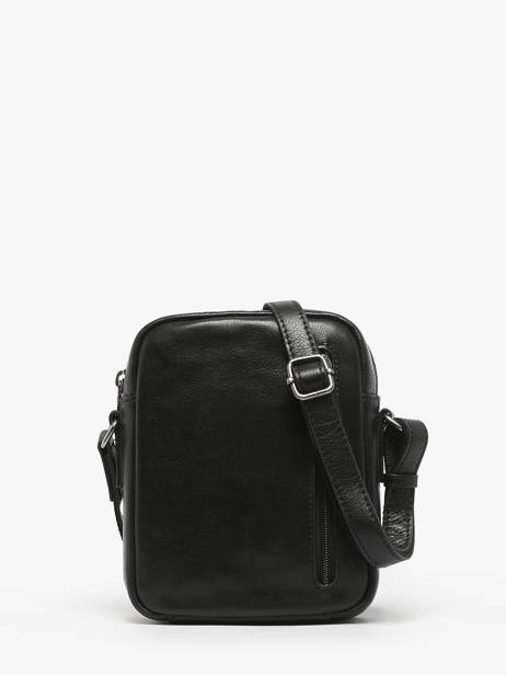 Cross Body Tas Arthur & aston Zwart leon 7 ander zicht 4