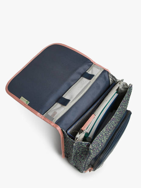 Rugzak Vintage Fantasy 2 Compartimenten Cameleon Blauw vintage fantasy SD39 ander zicht 3