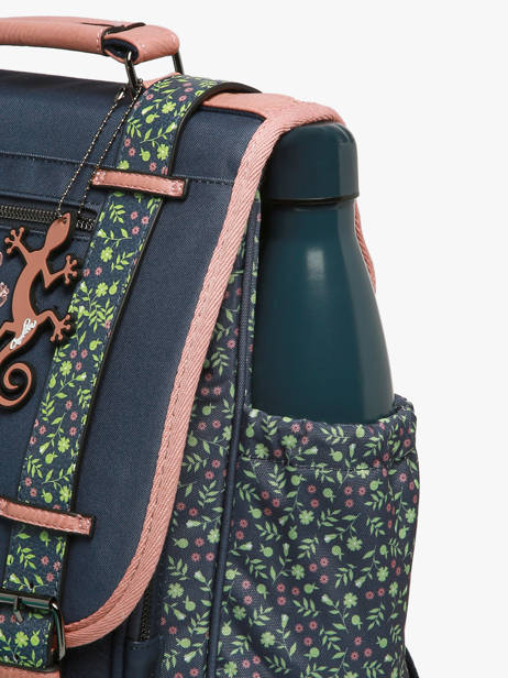 Rugzak Vintage Fantasy 2 Compartimenten Cameleon Blauw vintage fantasy SD39 ander zicht 5