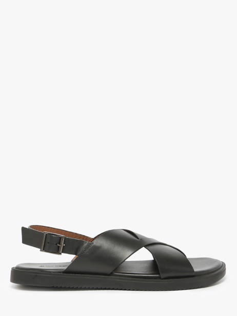 Sandalen Uit Leder Les tropeziennes Zwart men JASPER