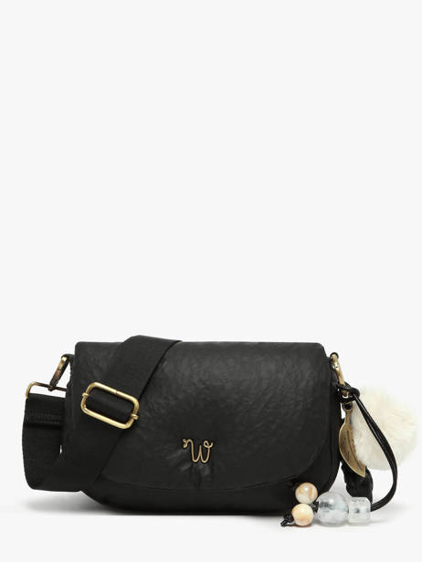 Cross Body Tas S Alizier Woomen Zwart alizier WALI03