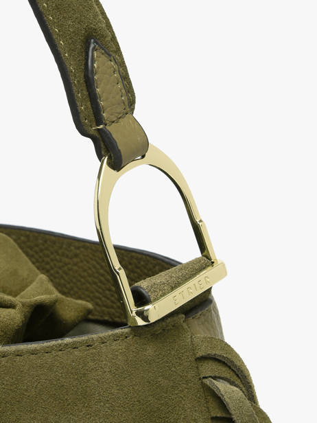 Cross Body Tas Country Leder Etrier Groen country ECOU161M ander zicht 4