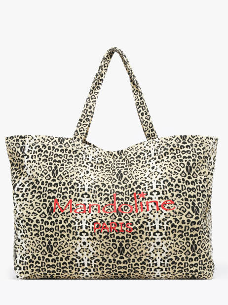 Schoudertas Cabas Katoen Miniprix Veelkleurig cabas M01 ander zicht 3