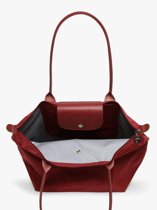 Longchamp Le pliage green Schoudertas Rood