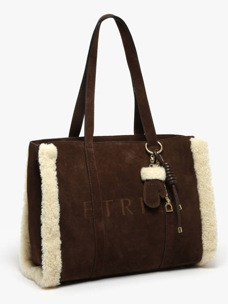 Shoppingtas M Alpin Leder Etrier Bruin alpin EALP140M ander zicht 2