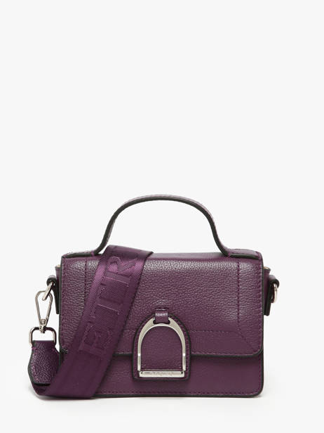 Cross Body Tas Xs Altesse Leder Etrier Violet altesse EALT048X