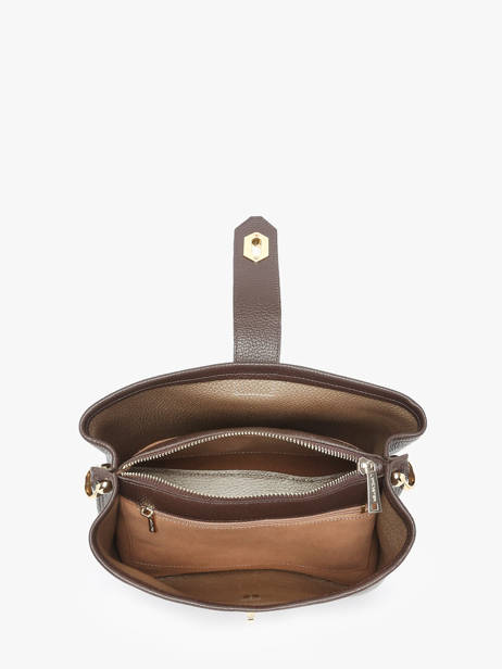 Cross Body Tas Top Double Lancaster Bruin top double 62 ander zicht 2