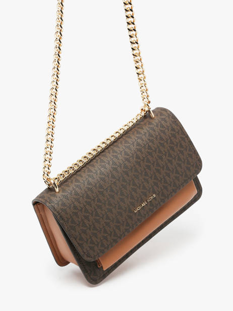 Cross Body Tas Claire Michael kors Bruin claire R5GC7L3B ander zicht 1