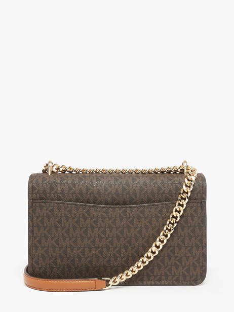 Cross Body Tas Claire Michael kors Bruin claire R5GC7L3B ander zicht 3