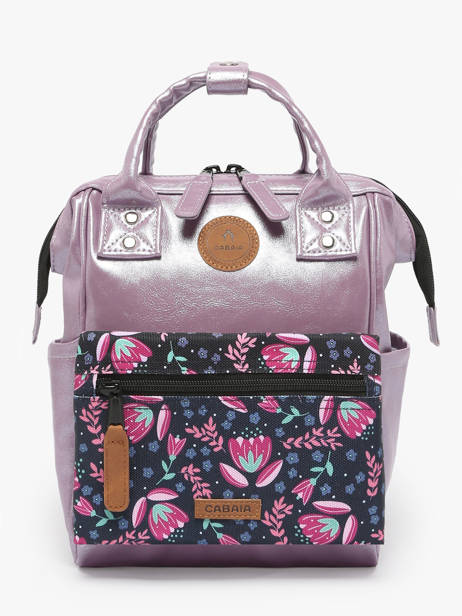 Rugzak 1 Compartiment Cabaia Violet adventurer XS