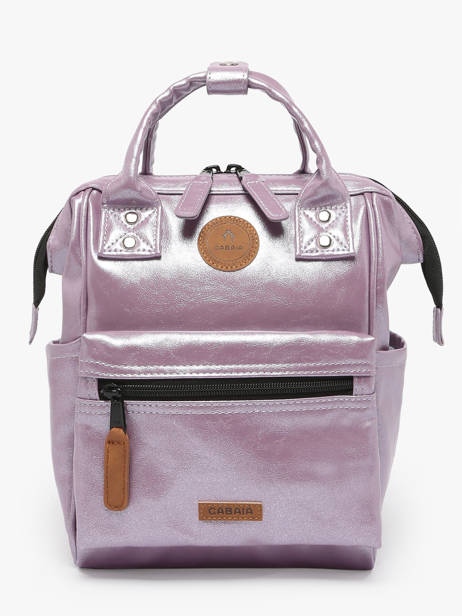 Rugzak 1 Compartiment Cabaia Violet adventurer XS ander zicht 1