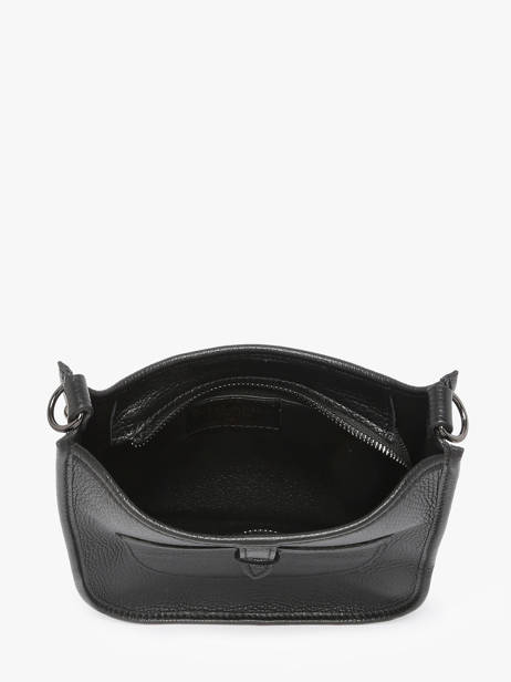 Cross Body Tas Caviar Leder Milano Zwart caviar CA25067 ander zicht 3