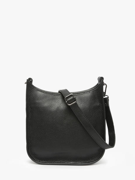 Cross Body Tas Caviar Leder Milano Zwart caviar CA25067 ander zicht 4