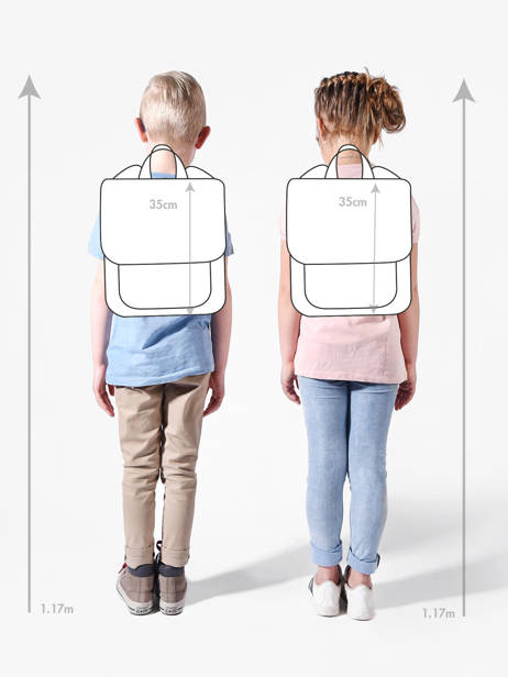 Rugzak 1 Compartiment Lego Zwart core line cole 25 ander zicht 1