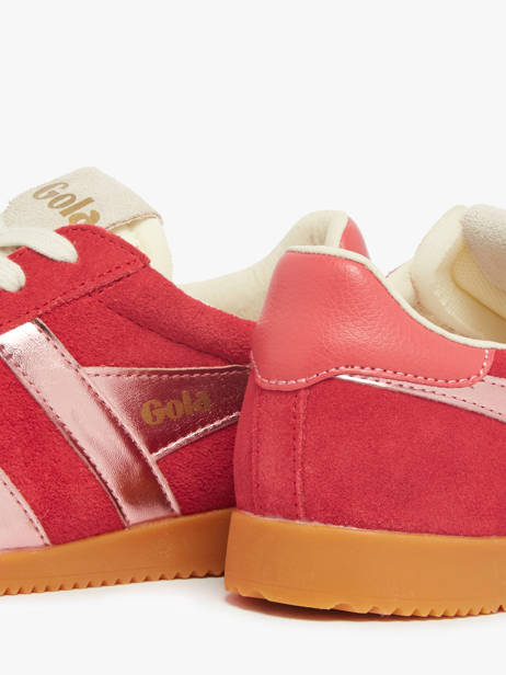 Sneakers Elan Glitz Uit Leder Gola Rood women CLB790 ander zicht 3